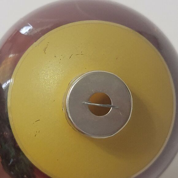 Vintage 1999 Disney Winnie The Pooh A Christmas To Remember Ornament Glass Ball - Picture 8 of 8